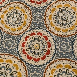 Colorful Mandala Patterned Fabric